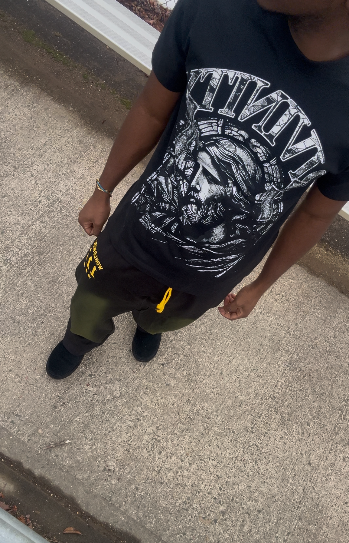 DIVINITY Fitted Tee – "Faith Over Fear" - DIVINITY