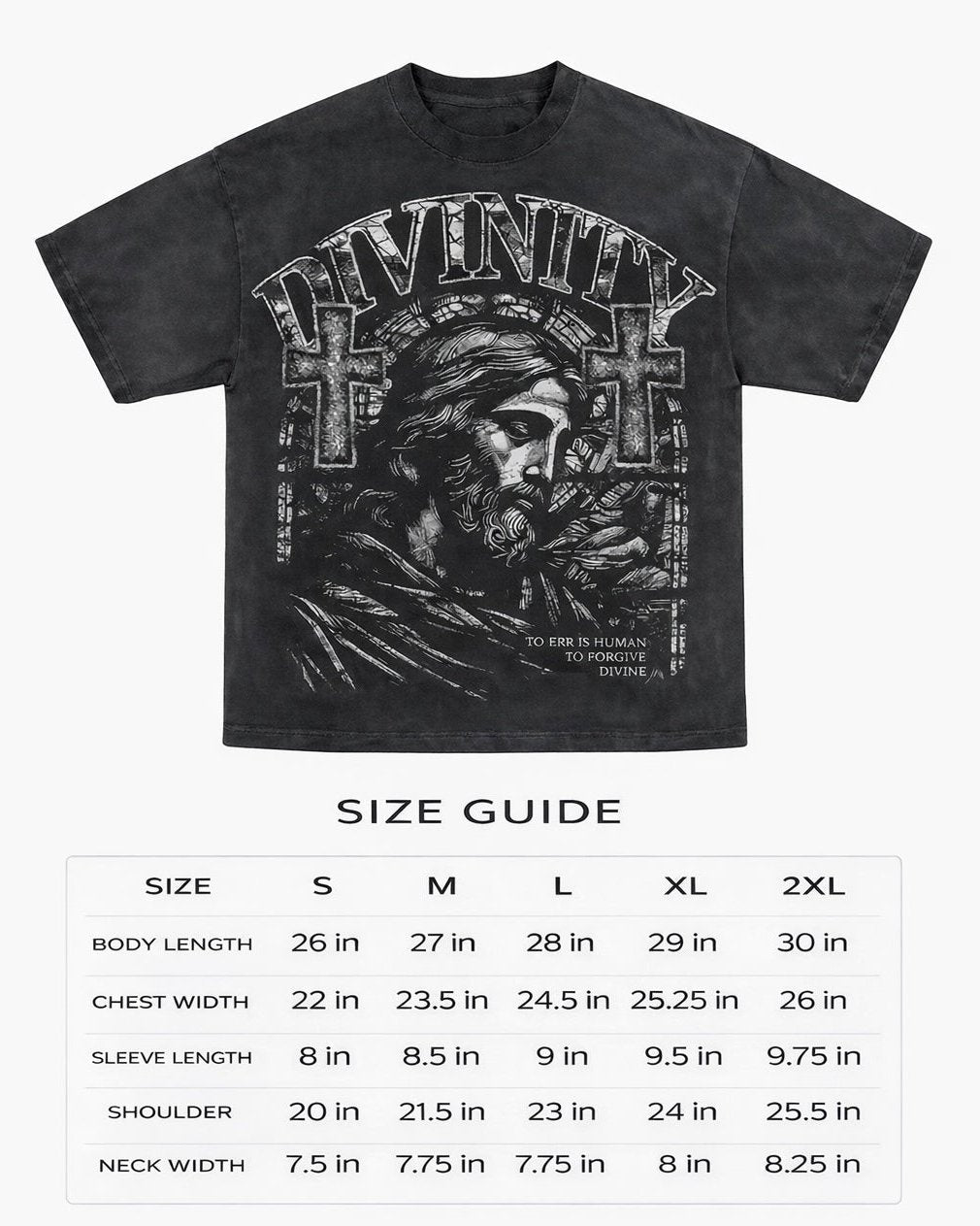 DIVINITY Forgiveness T-Shirt - DIVINITY